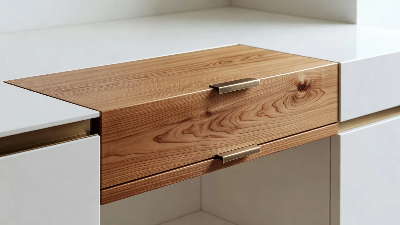 Bronze Hardware on Cedar