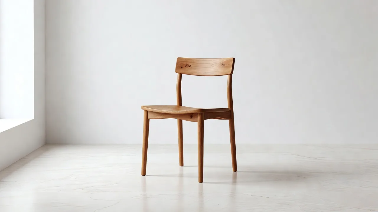 Minimalist Cedar Chair